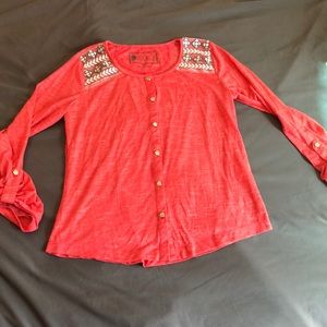 Long sleeve button up